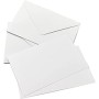 BIGLIETTI E BUSTE F.TO 9 9X14 BIANCO CF 200+200 PZ