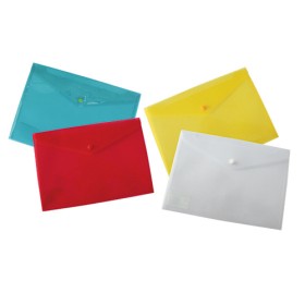 BUSTE CON BOTTONE F.TO 19X14 A6 CM COL. ASS. NIK
