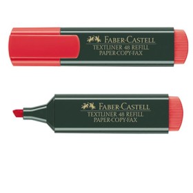 EVIDENZIATORE 1548 COL. ROSSO FABER CASTELL
