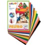 ALBUM FELTRO DA 10 FOGLI A4 21X30 CM 10 COL. ASS.