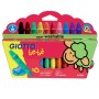 GIOTTO BEBE SUPER PASTELLONI A CERA DA 10 FILA