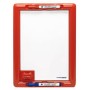 LAVAGNA TRATTO MEMO 26X36 COL. ROSSO - BLU FILA