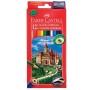 PASTELLI FABER CASTELL DA 12 + TEMPERINO