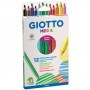 PASTELLI GIOTTO MEGA DA 12 FILA