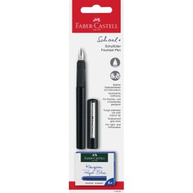 PENNA STILOGRAFICA SCHOOL COL. NERO + 6 REFIL BLU