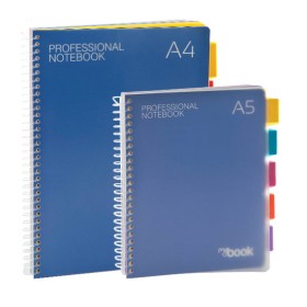 QUADERNO 80GR. A5 PROFESSIONALE RIG MISTA 5MM E 1R