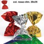BUSTE REGALO PPL MET. 20X35 CF. DA 100 PZ ROSSO