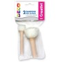 TAMPONE X STENCIL CF DA 2 PZ GRANDE/PICCOLO