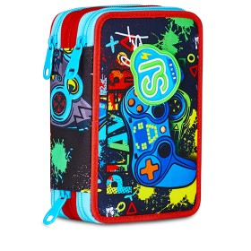 SEVEN ASTUCCIO 3 ZIP SJ GANG GAME-LED BOY