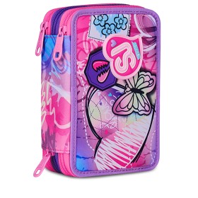 SEVEN ASTUCCIO 3 ZIP SJ GANG TINYPATCH GIRL