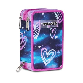 SEVEN ASTUCCIO 3 ZIP GLOOMY HEART