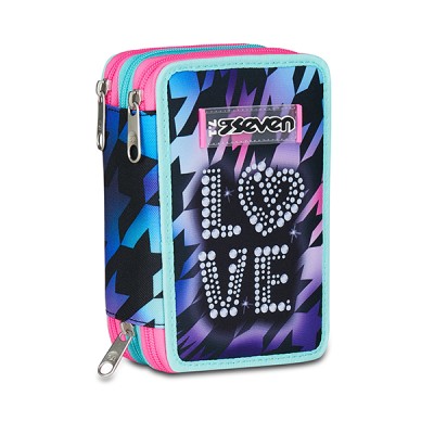 SEVEN ASTUCCIO 3 ZIP GLOW LOVE