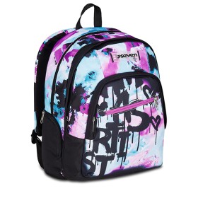 SEVEN ZAINO DUAL DETACH QUICK GRAFFITI GIRL
