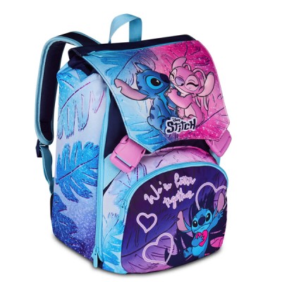 SEVEN ZAINO SDOPPIABILE.BIG LILO & STITCH CUTE