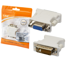 ADATTATORE DA DVI 24+1 MASCHIO A VGA FEMMINA