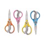 FORBICE CON IMPUGNATURA GOMMATA 13CM COL. ASSORT
