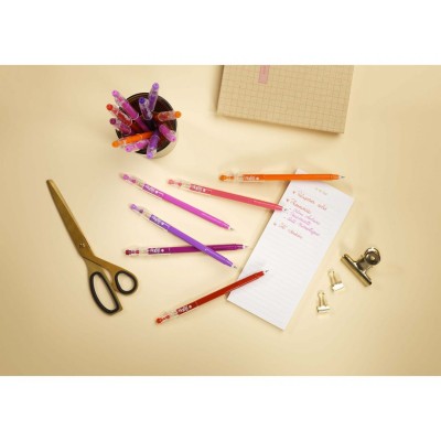 Pilot Frixion Ball Plus - Penne Cancellabili 0.7mm 4 Colori (Nero, Blu, Rosso, Verde) - Foto 6