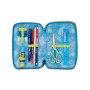 SEVEN ASTUCCIO 3 ZIP SCRIBBLED FLAME